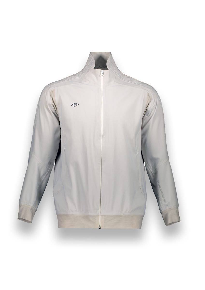 photograph without background, showing Umbro taped sleeve jacket