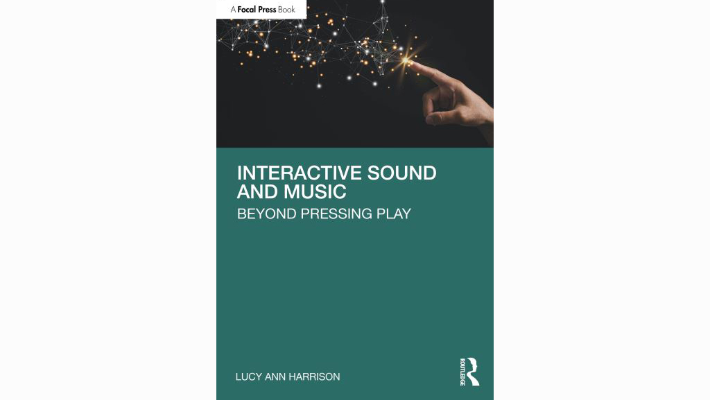 book cover for 'interactive sound and music'