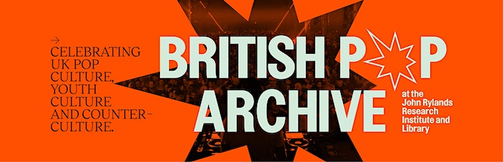 Poster for the British Pop Archive