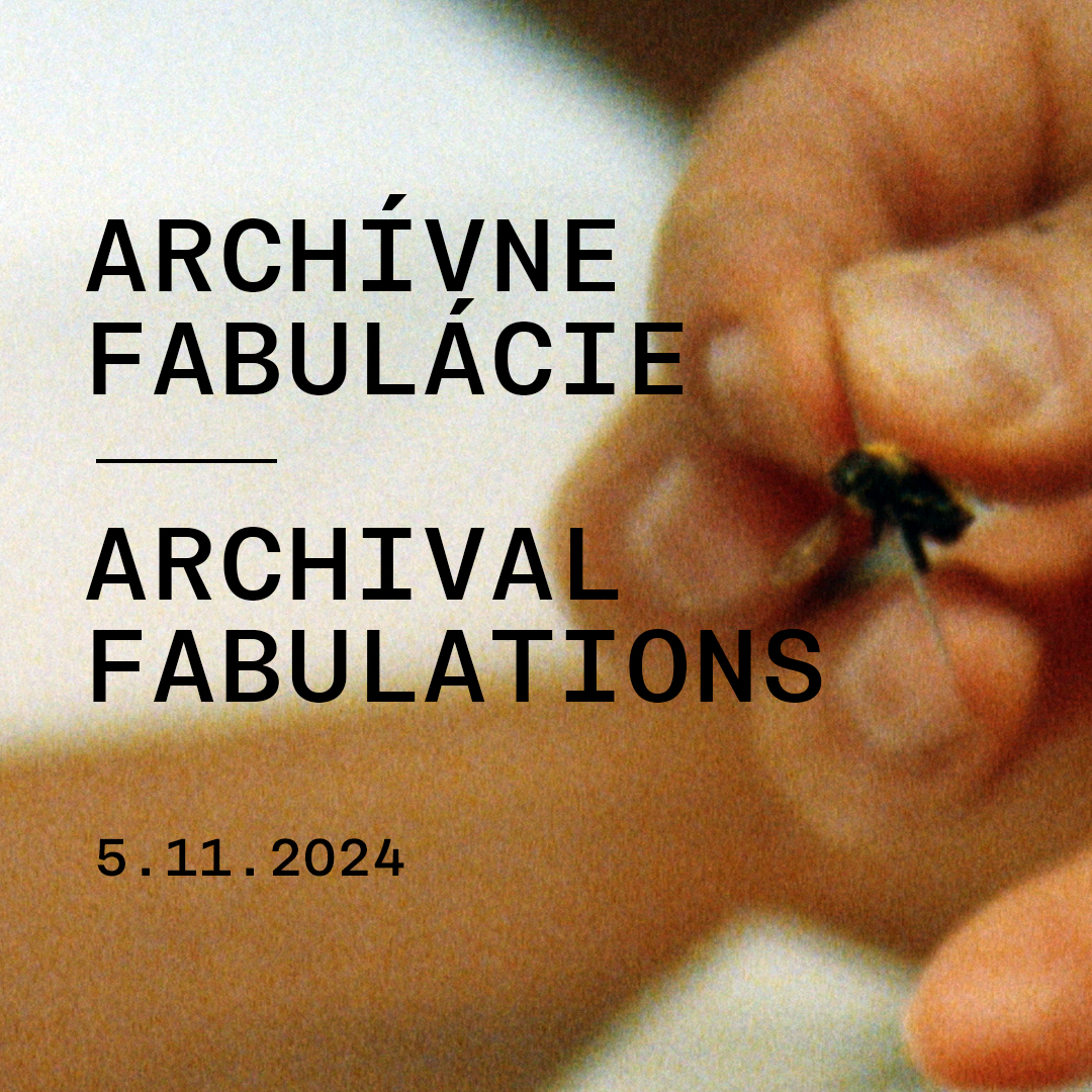 poster for film screening 'archival tabulations'