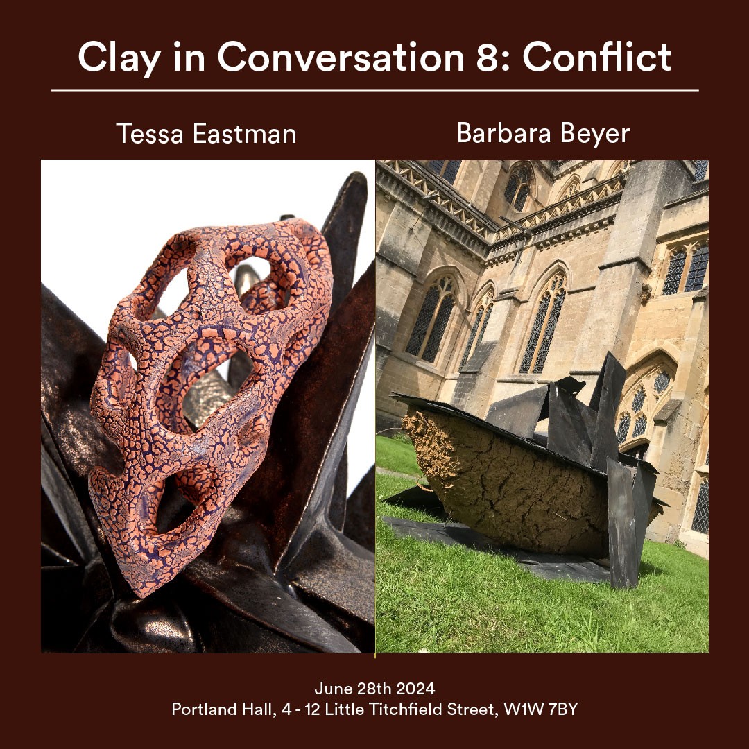 poster for 'clay in conversation 8: conflict'