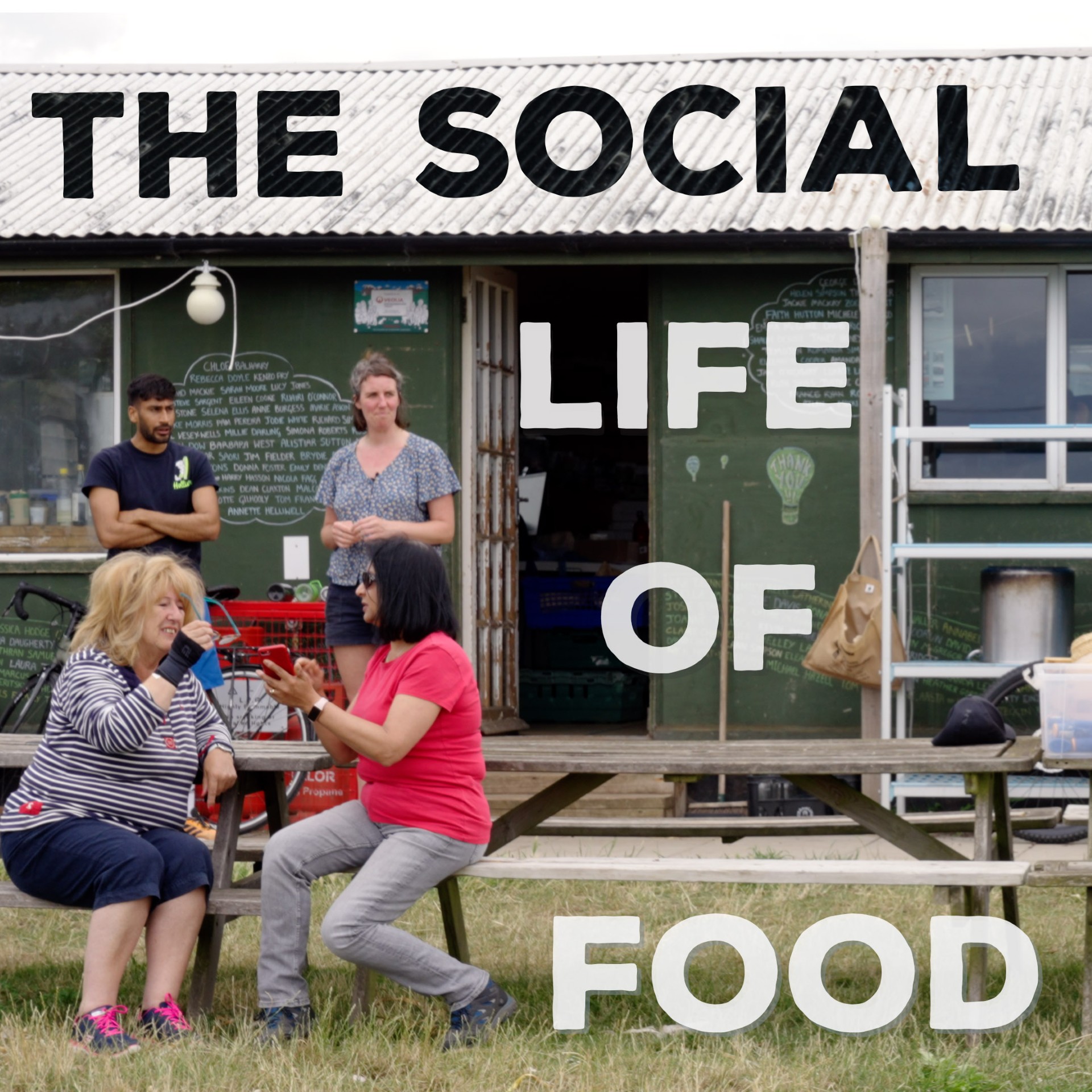 'the social life of food' poster